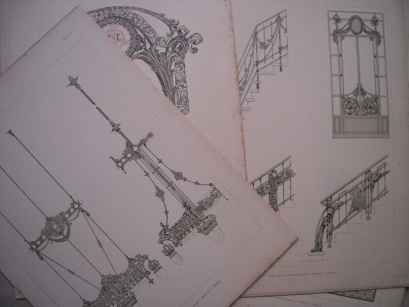 I Ferri Battuti Di A. Calligaris: Schizzi E Progetti