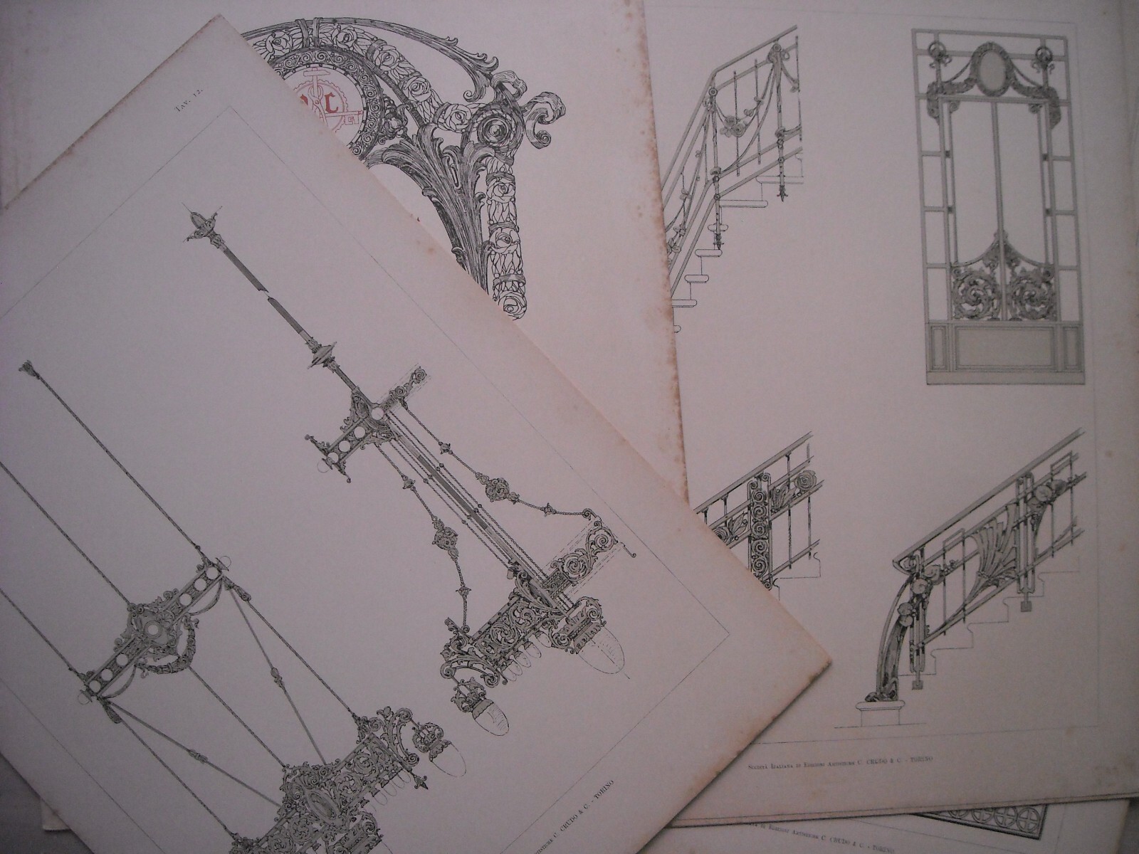 I Ferri Battuti Di A. Calligaris: Schizzi E Progetti