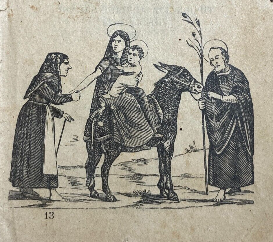 Natività Di Gesù   La Zingarella Indovina   Edizione Salani   1926