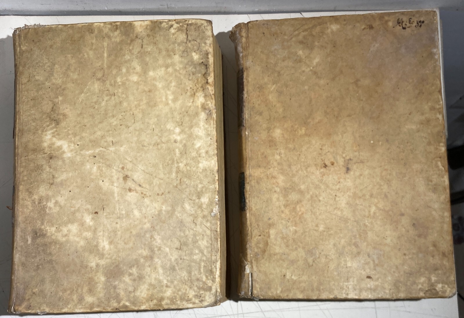 Antico Dizionario Italiano E Francese, Due Grossi Volumi, Alberti Truffi, 1840
