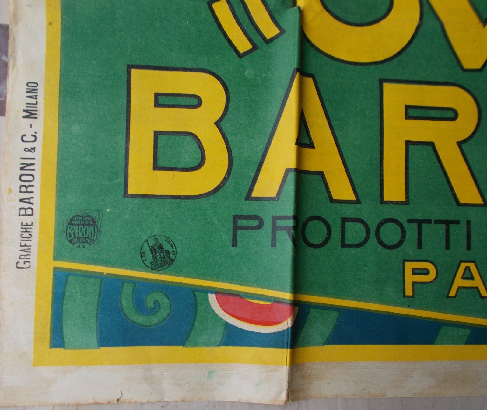 Bar Caffetteria Distilleria   Liquore All'Uovo   Artista Scandellari   Raro Manifesto
