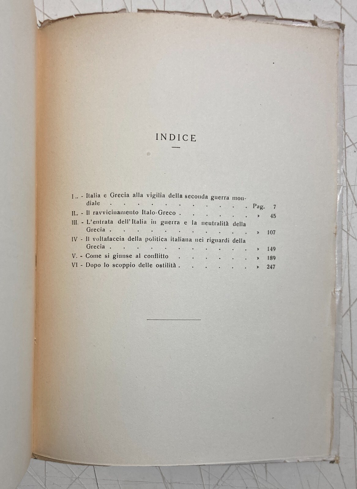 Politica, Economia, Militaria, Seconda Guerra Mondiale: Italia E Grecia   Grazzi   1945