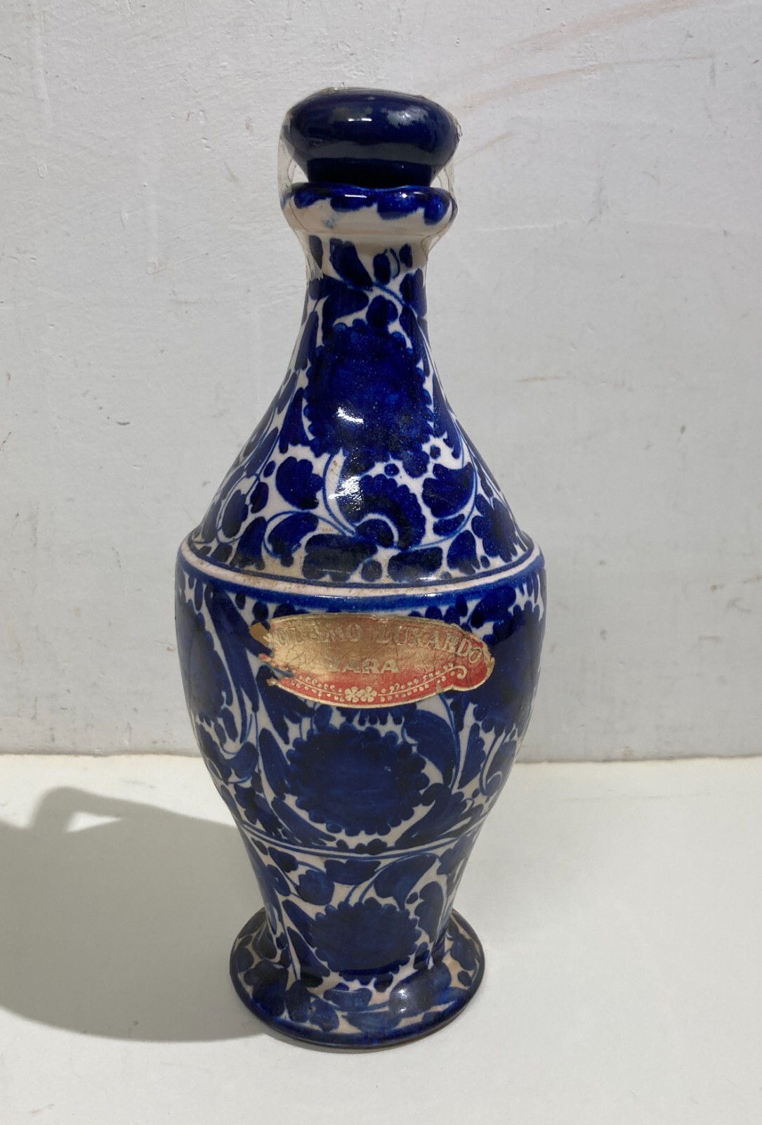 Liquore Luxardo, Zara. Bottiglia In Ceramica Di Faenza, CC.M.