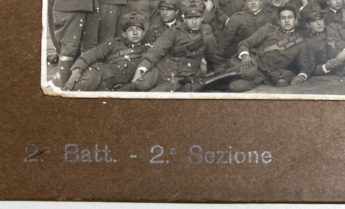 Militaria: Ritratti Di Ufficiali A Caserta, Antica Fotografia Studio Ferrara