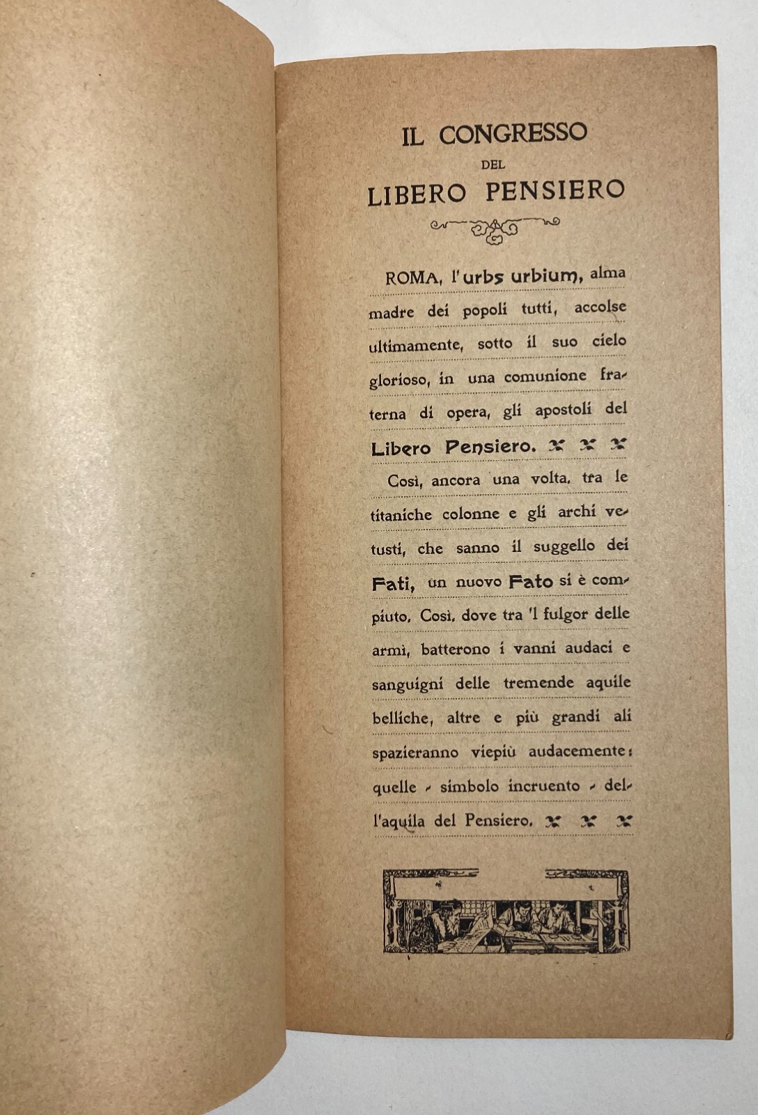 Il Libero Pensiero: Socialismo, Chiesa, Rapisardi, Bovio, Olivetti, Massoneria