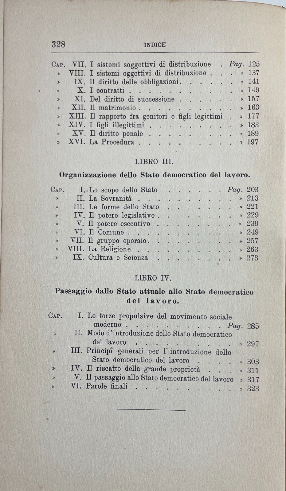 Lo Stato Socialista Di Anton Menger   Edizione Bocca 1905