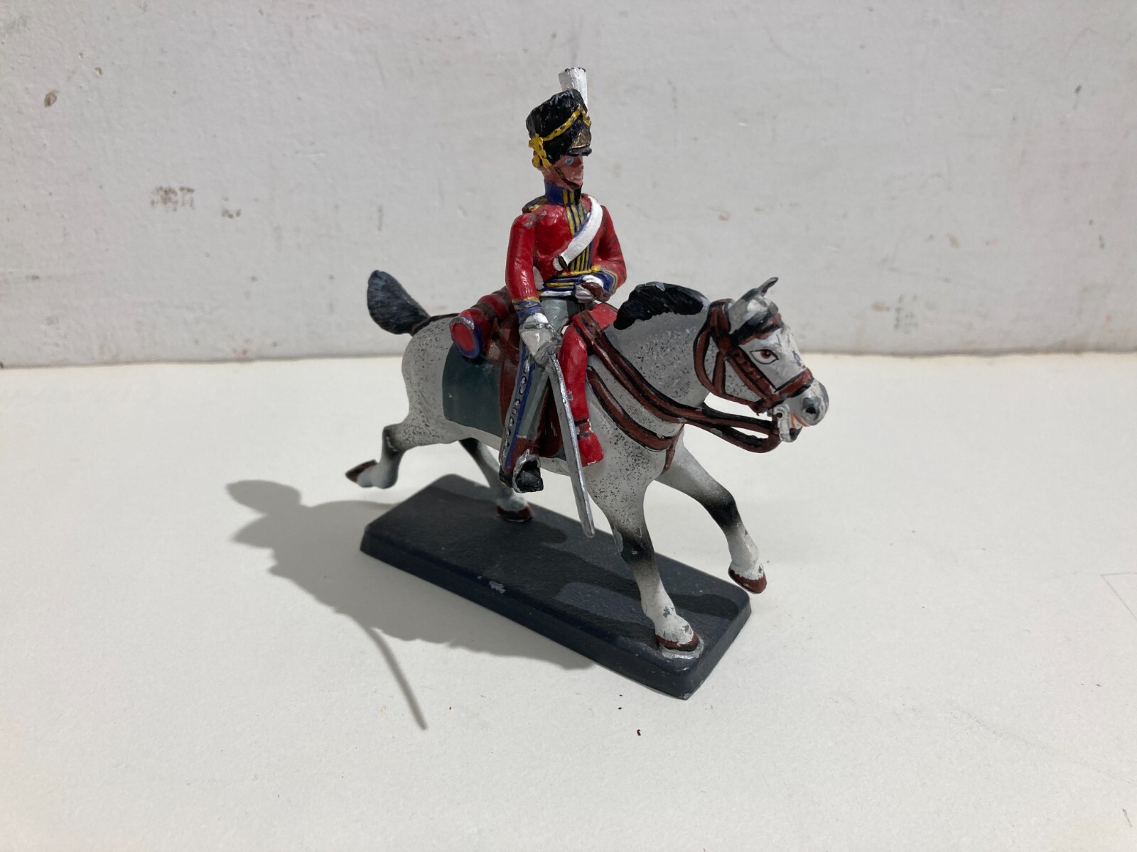 Militaria, Soldatino In Piombo, British 2nd Dragoons   Scots Greys