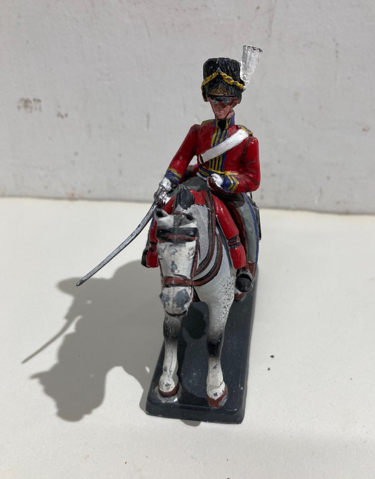 Militaria, Soldatino In Piombo, British 2nd Dragoons   Scots Greys