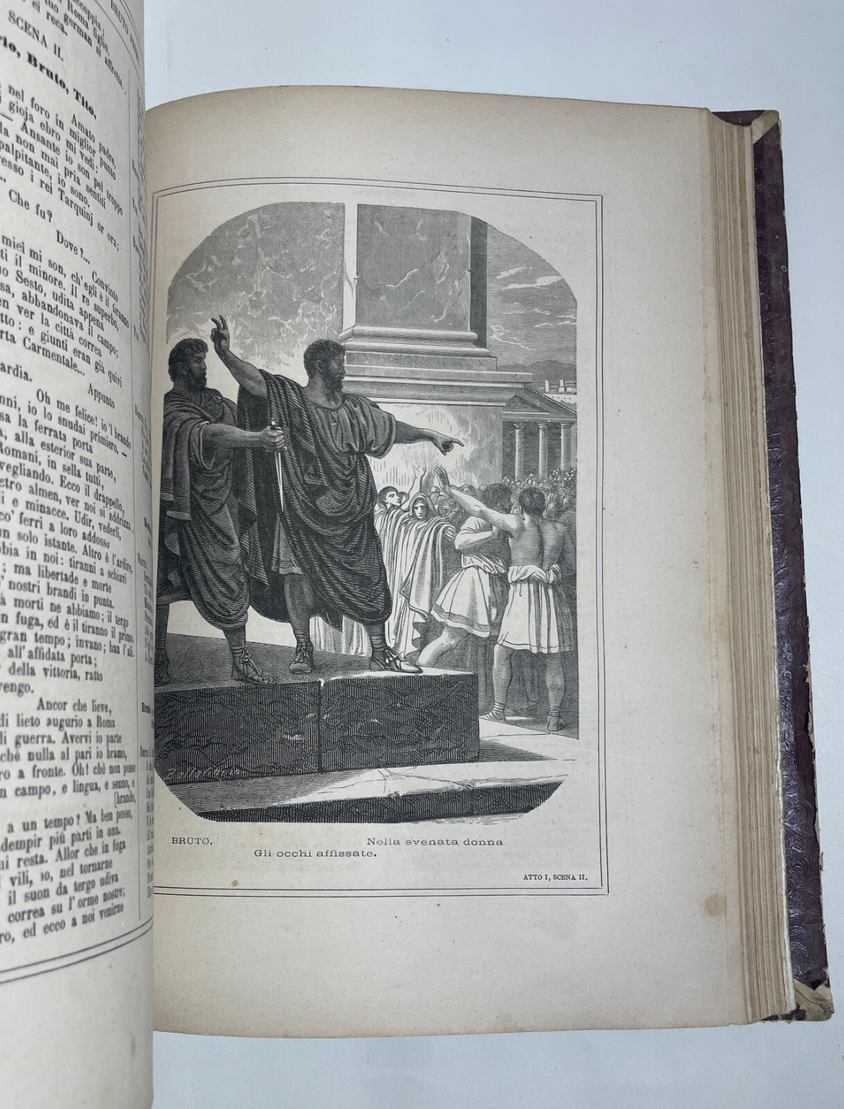 Vittorio Alfieri: Tragedie, Libro Illustrato Da Guido Gonin, Milano 1870
