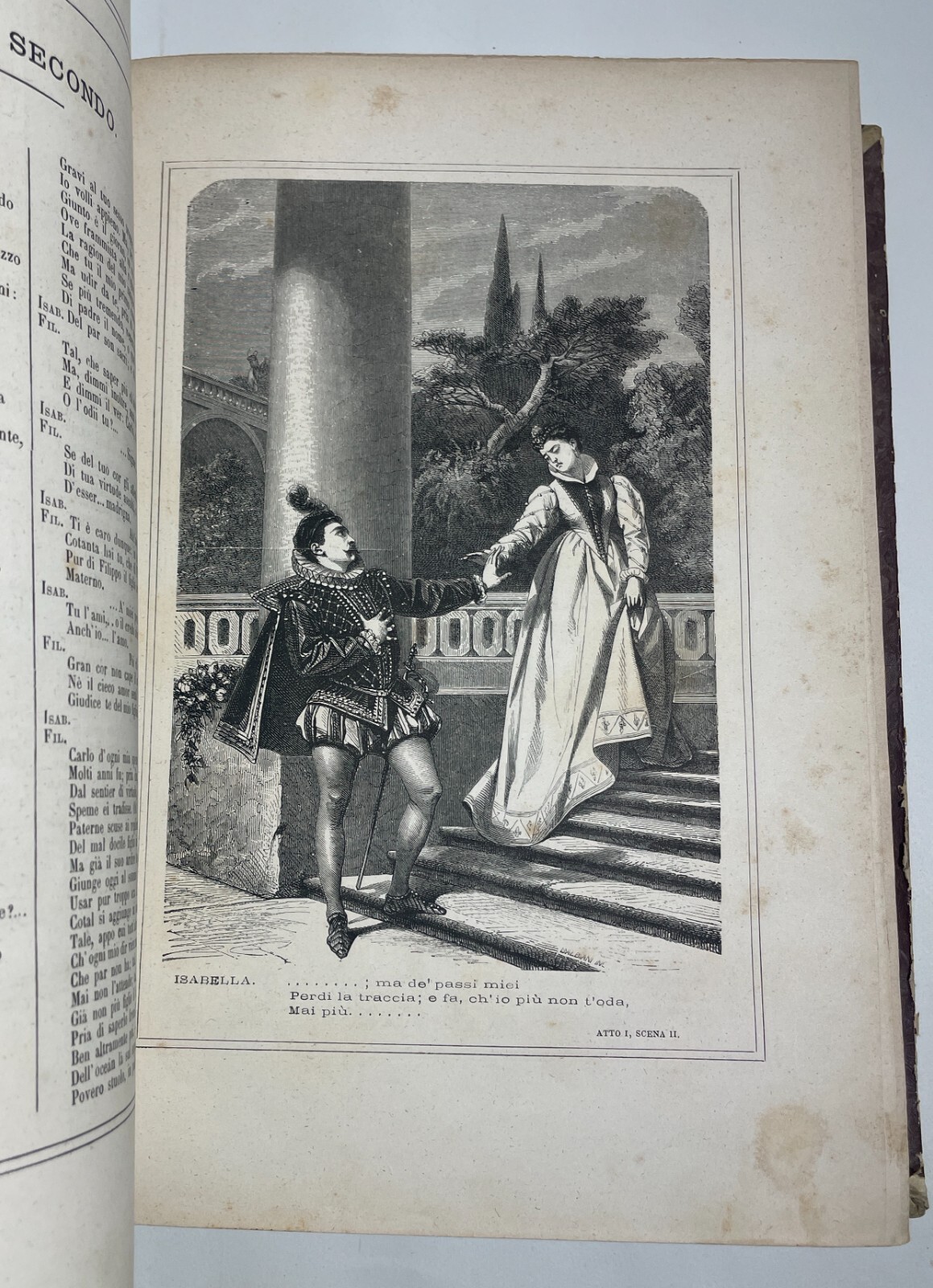Vittorio Alfieri: Tragedie, Libro Illustrato Da Guido Gonin, Milano 1870