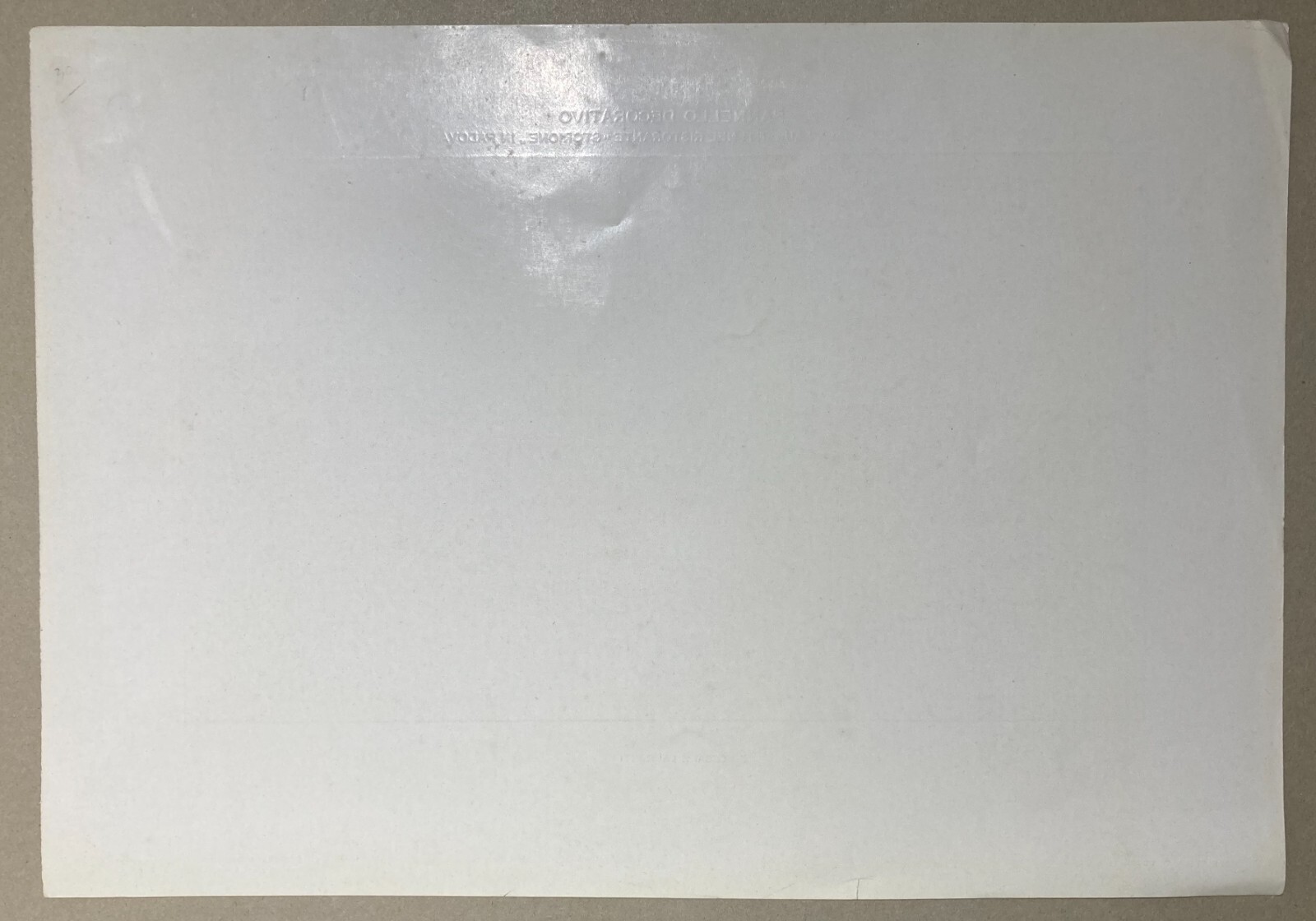 Padova: Pannello Decorativo Della Sala Laurenti Nel Ristorante Storione. Antica Stampa A Colori.