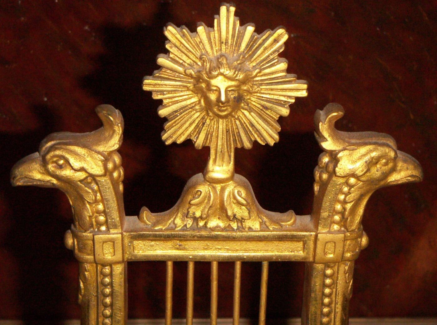 Orologeria Mazzarella: Trittico Da Camino Con Orologio A Lira E Candelabri