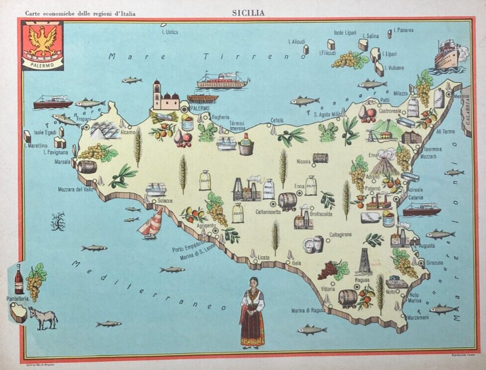 Sicilia. Arte, Storia, Economia, Turismo, Folklore