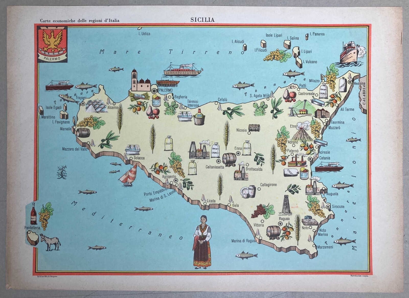 Sicilia. Arte, Storia, Economia, Turismo, Folklore
