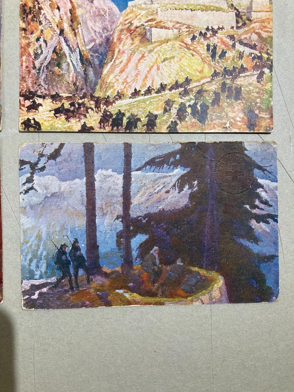 Militaria, Abruzzo: Arte Abruzzese Del '900 Tommaso Cascella Croce Rossa Italiana