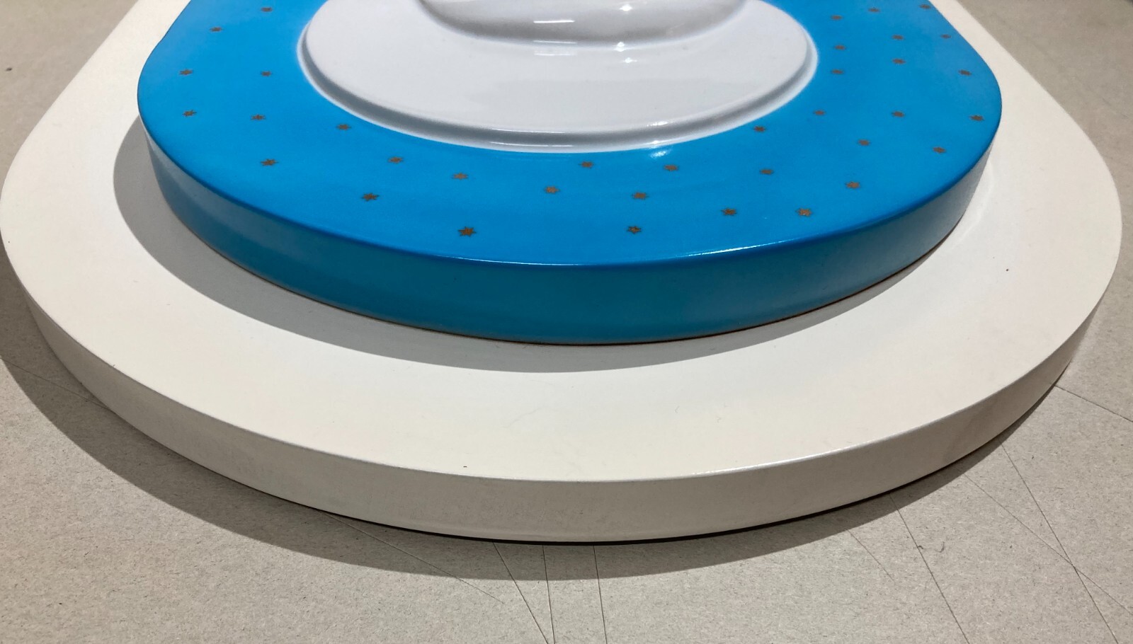 Madonna Con Bambino, Pannello Decorativo In Ceramica Stile Lenci