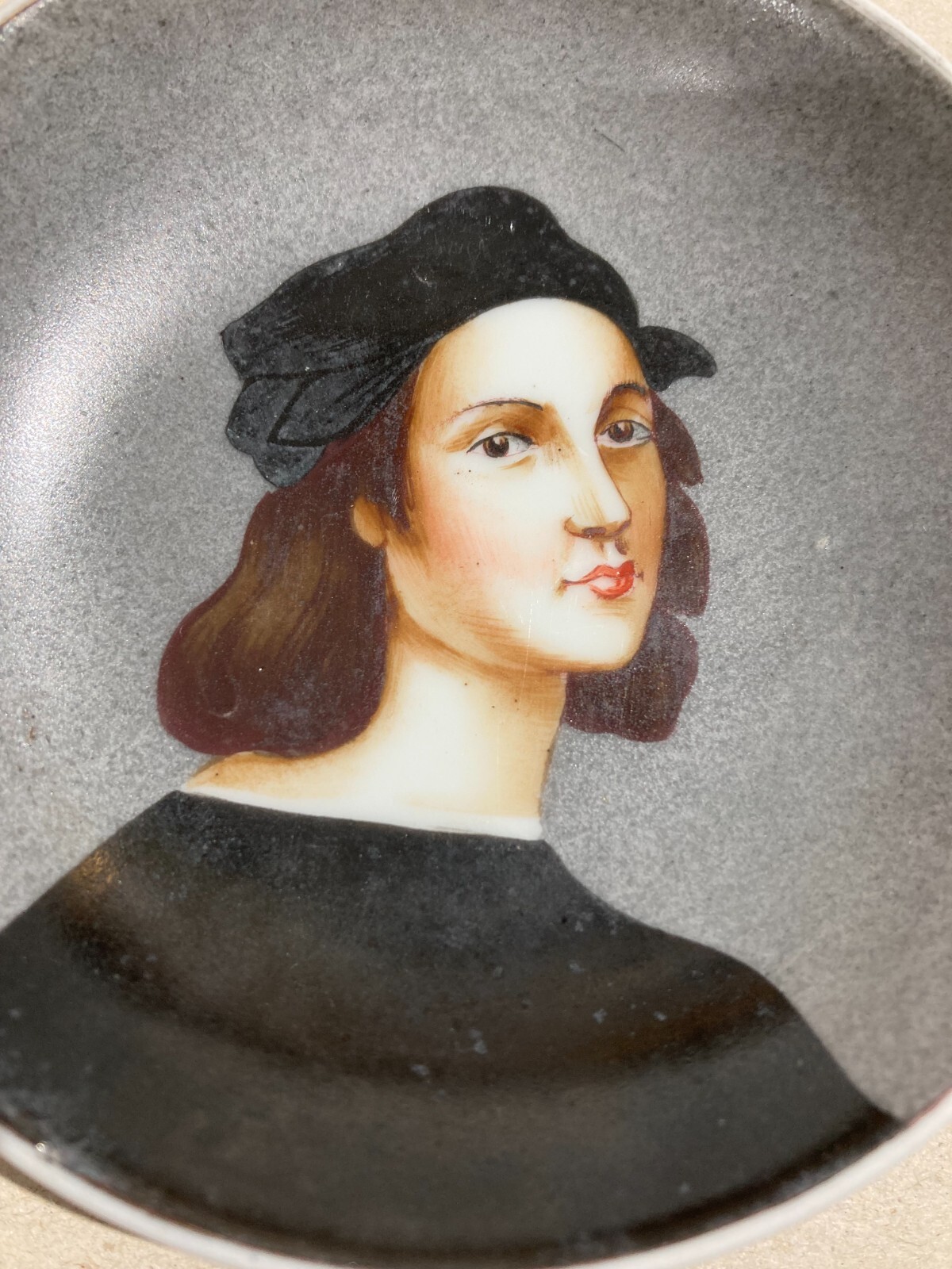 Raffaello: Miniatura Su Porcellana Richard Ginori