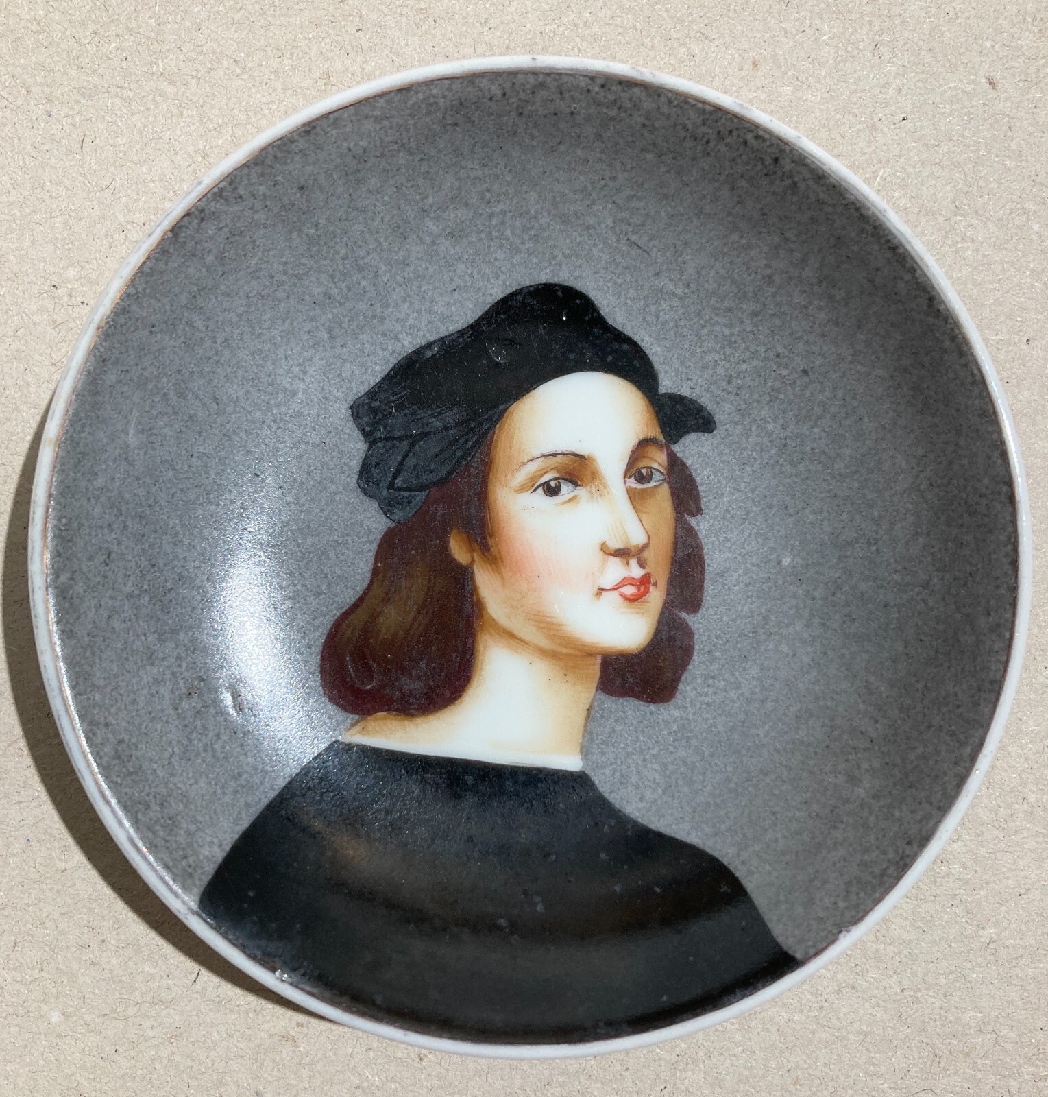 Raffaello: Miniatura Su Porcellana Richard Ginori