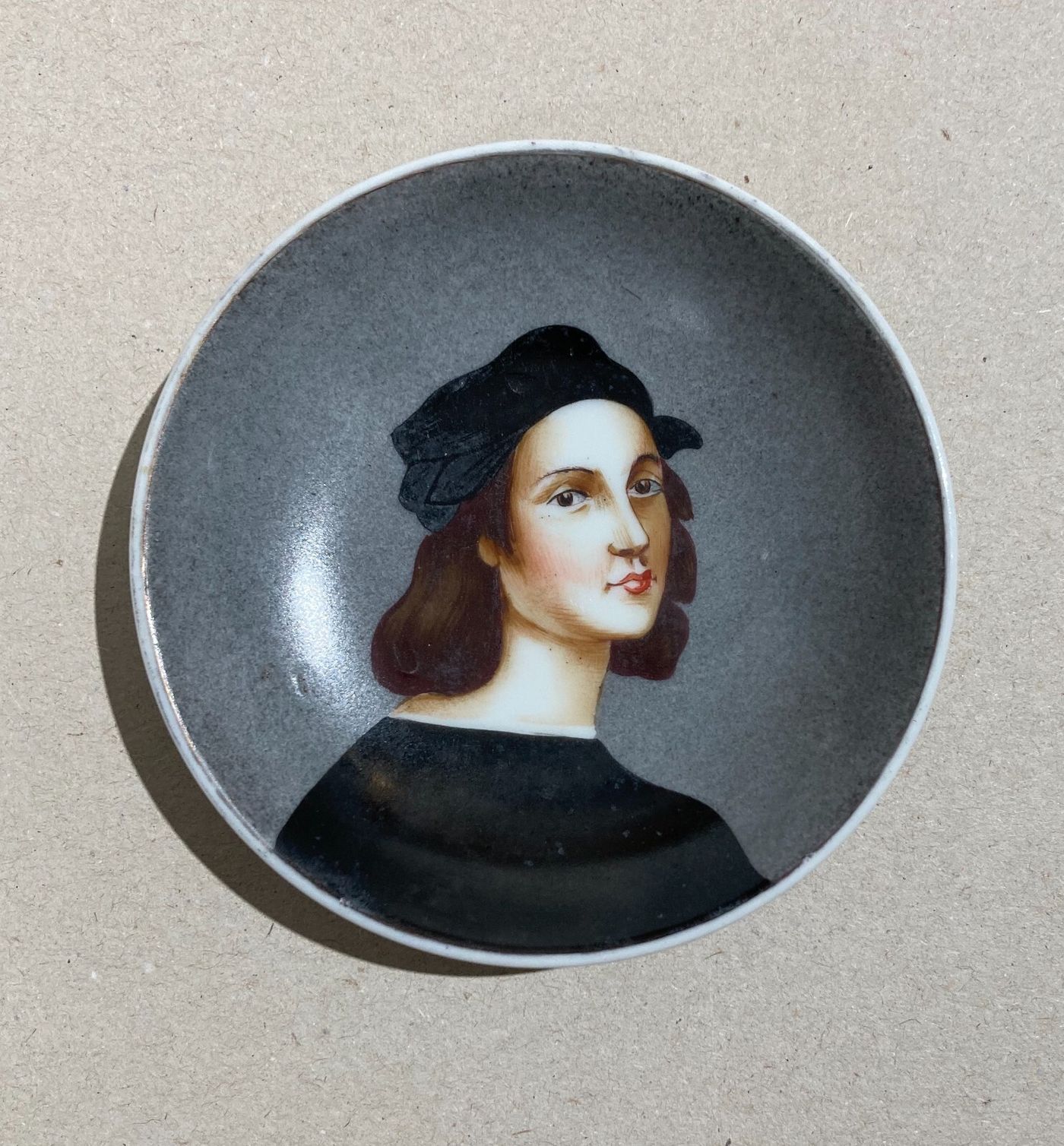 Raffaello: Miniatura Su Porcellana Richard Ginori