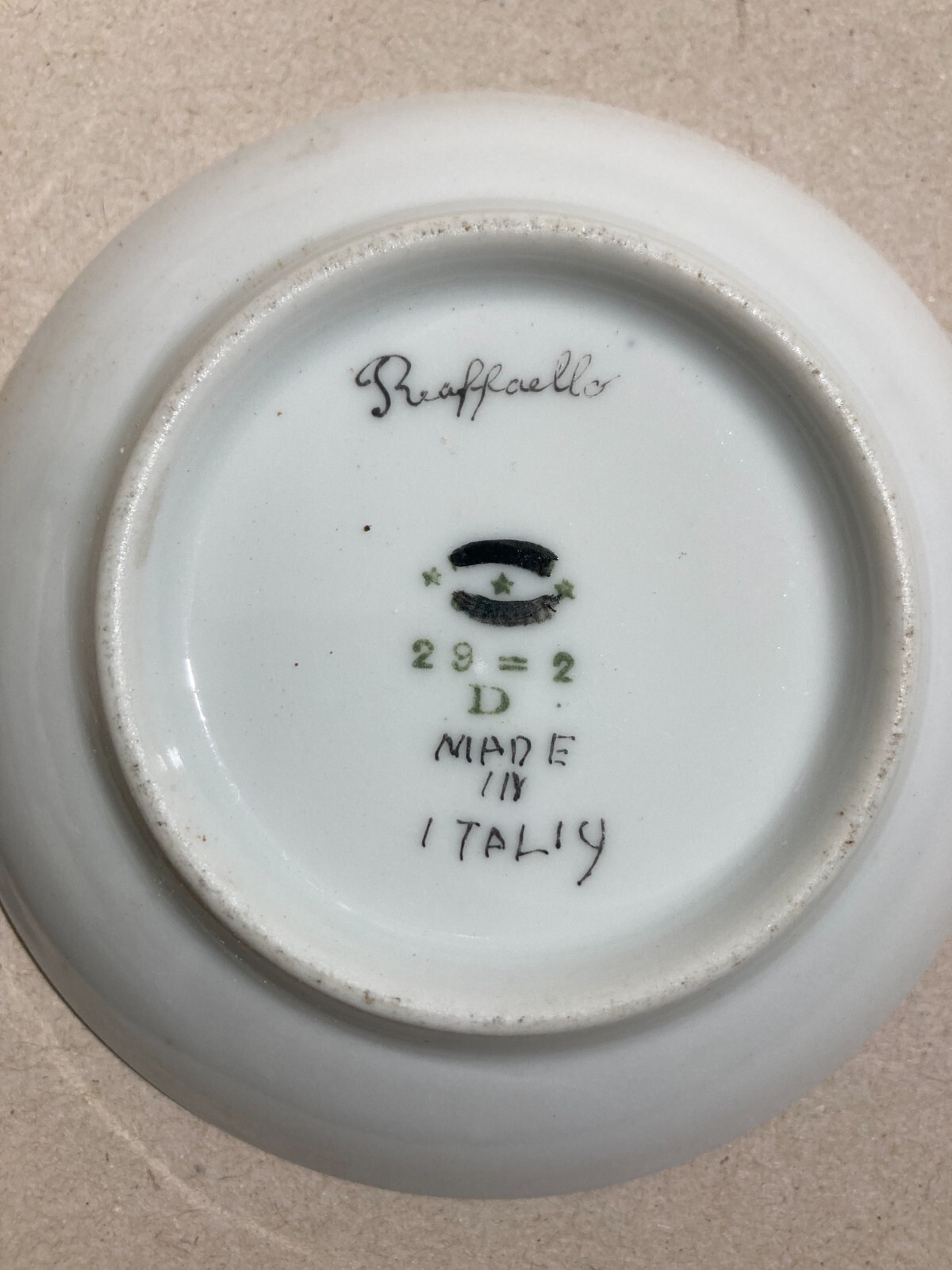 Raffaello: Miniatura Su Porcellana Richard Ginori