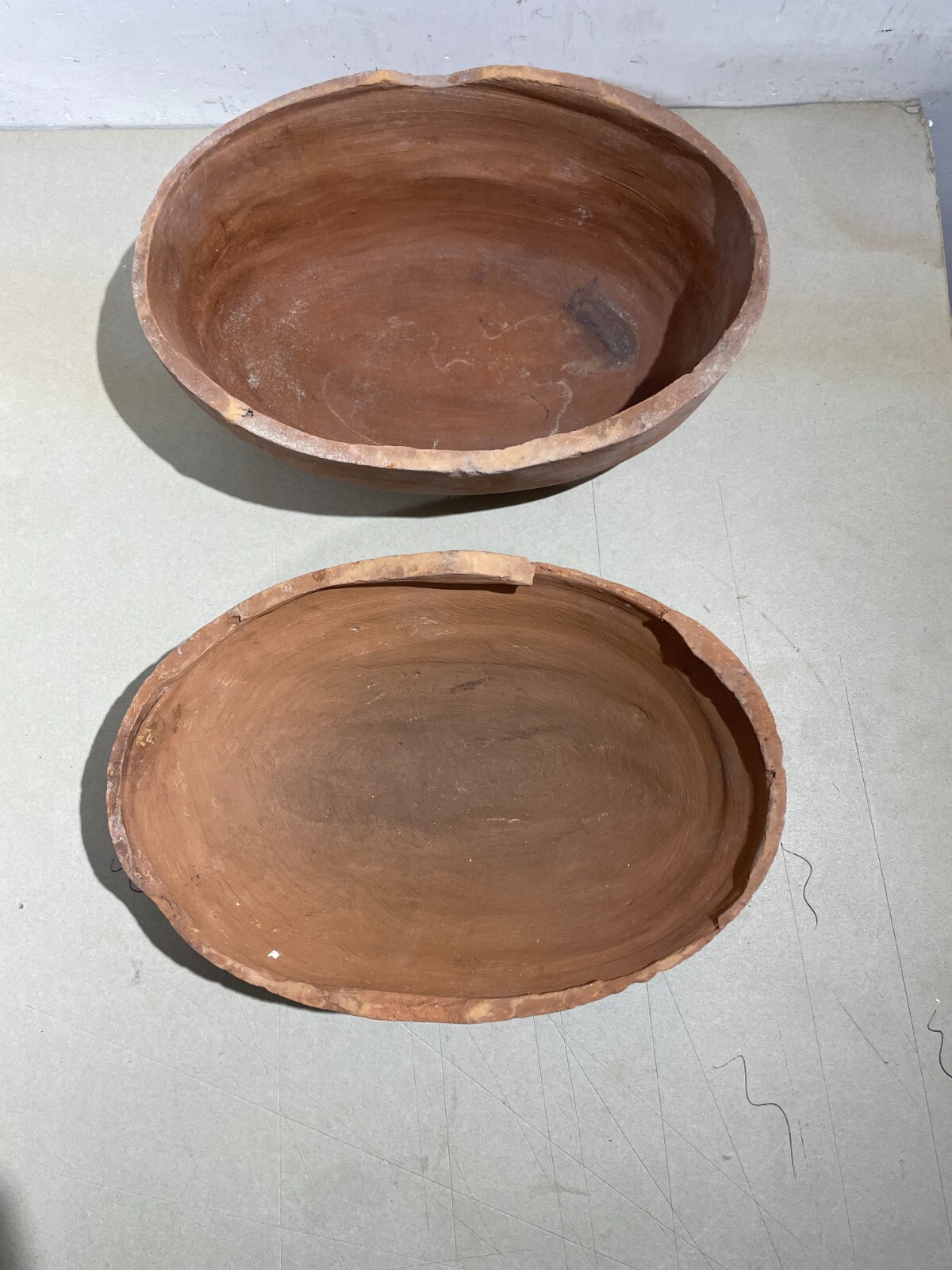 Tegame Per Pollo In Terracotta Naturale, Metà Del XX Secolo