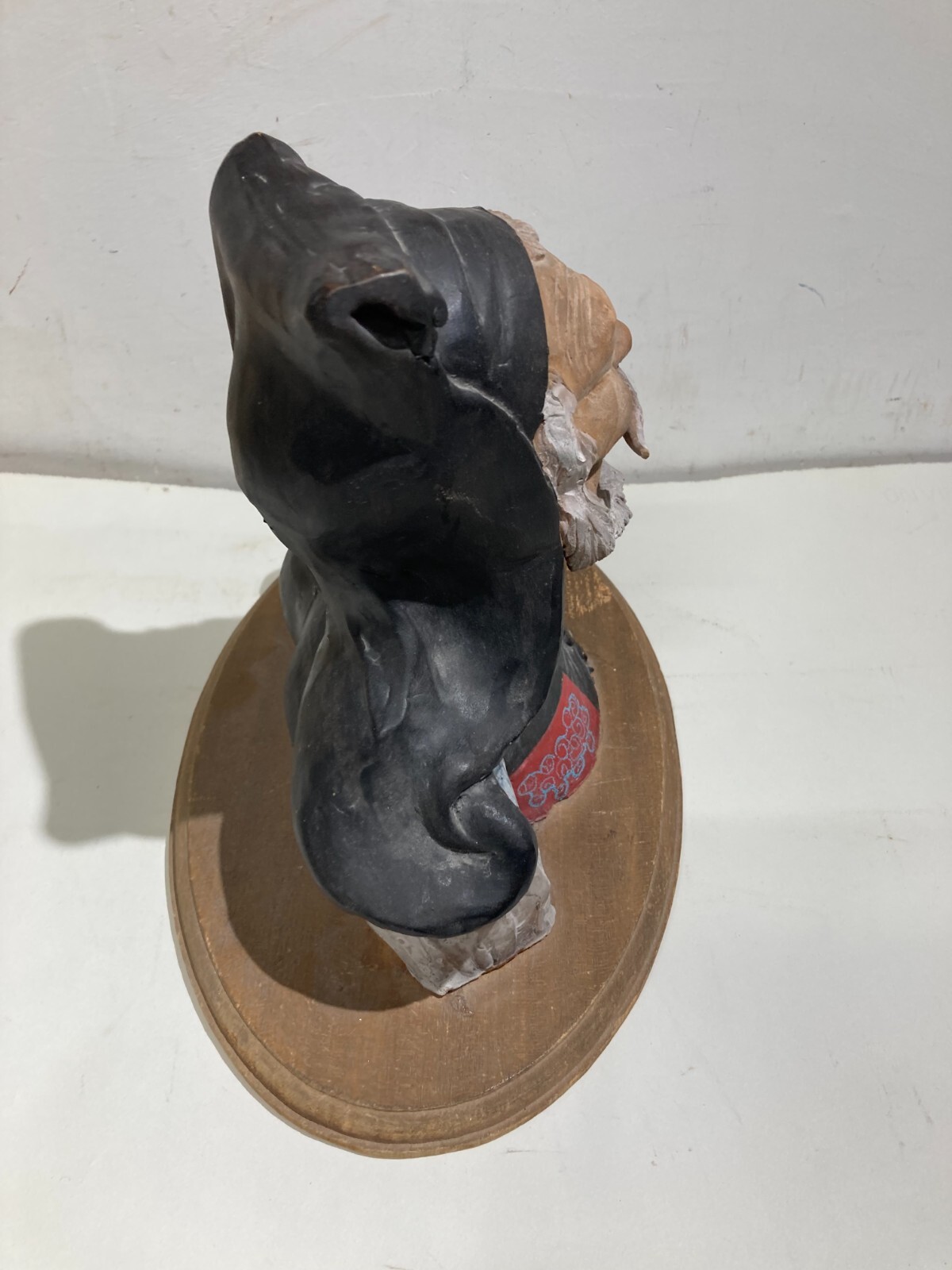 Sardegna: Scultura Policroma Raffigurante Busto In Costume Popolare Sardo