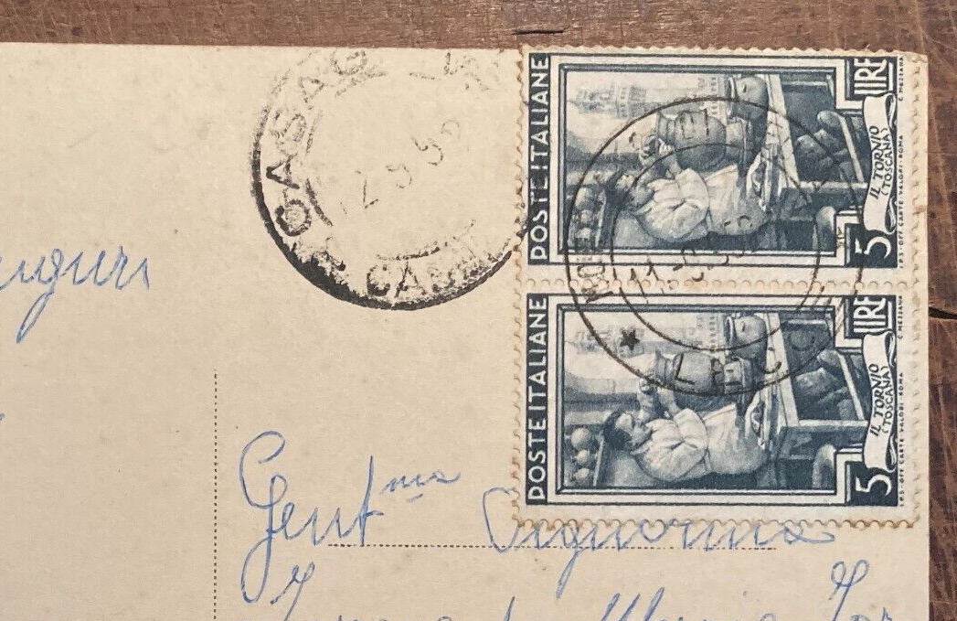 Antica Stampa Popolare Devozionale San Giovanni Elemosiniere Morciano Di Leuca (Salento)