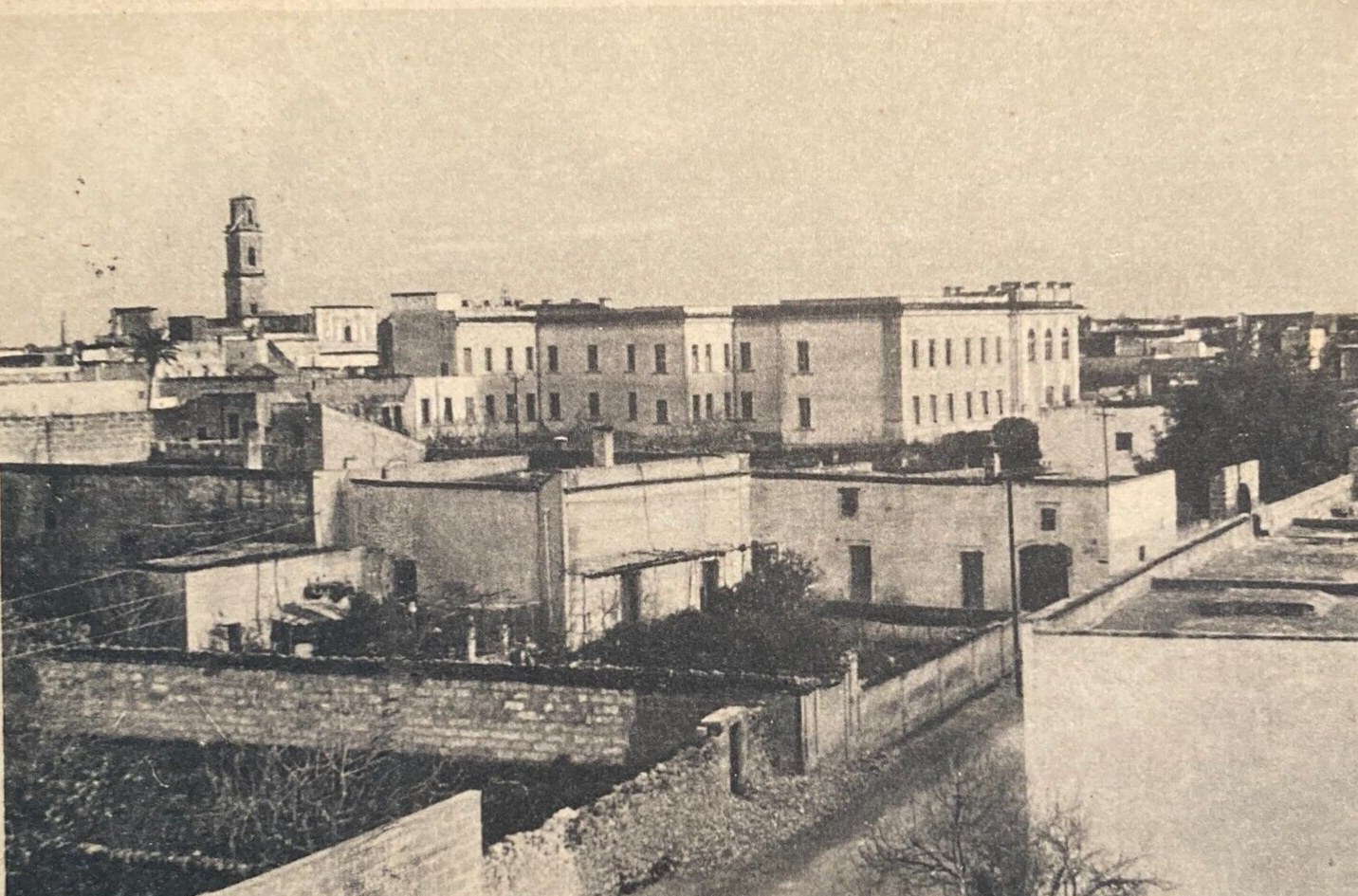 Puglia, Salento, Calimera: Veduta Panoramica. Cartolina d'Epoca, 1961