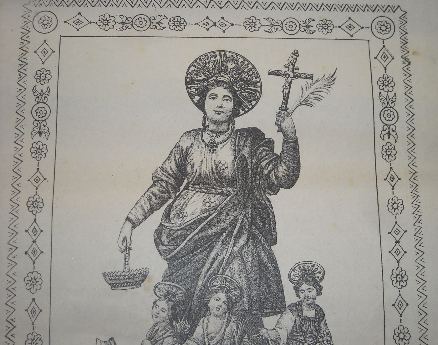 Napoli, Salerno, Cilento, Poderia, Santa Sofia, Antica Stampa Popolare, Lito Pucci