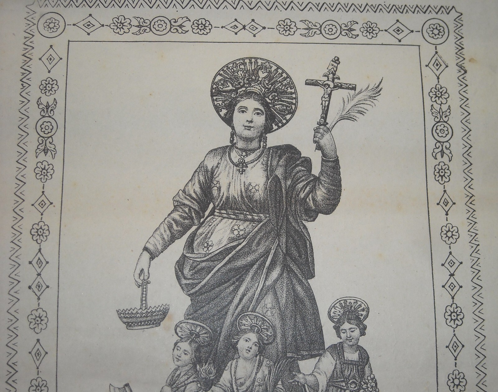Napoli, Salerno, Cilento, Poderia, Santa Sofia, Antica Stampa Popolare, Lito Pucci