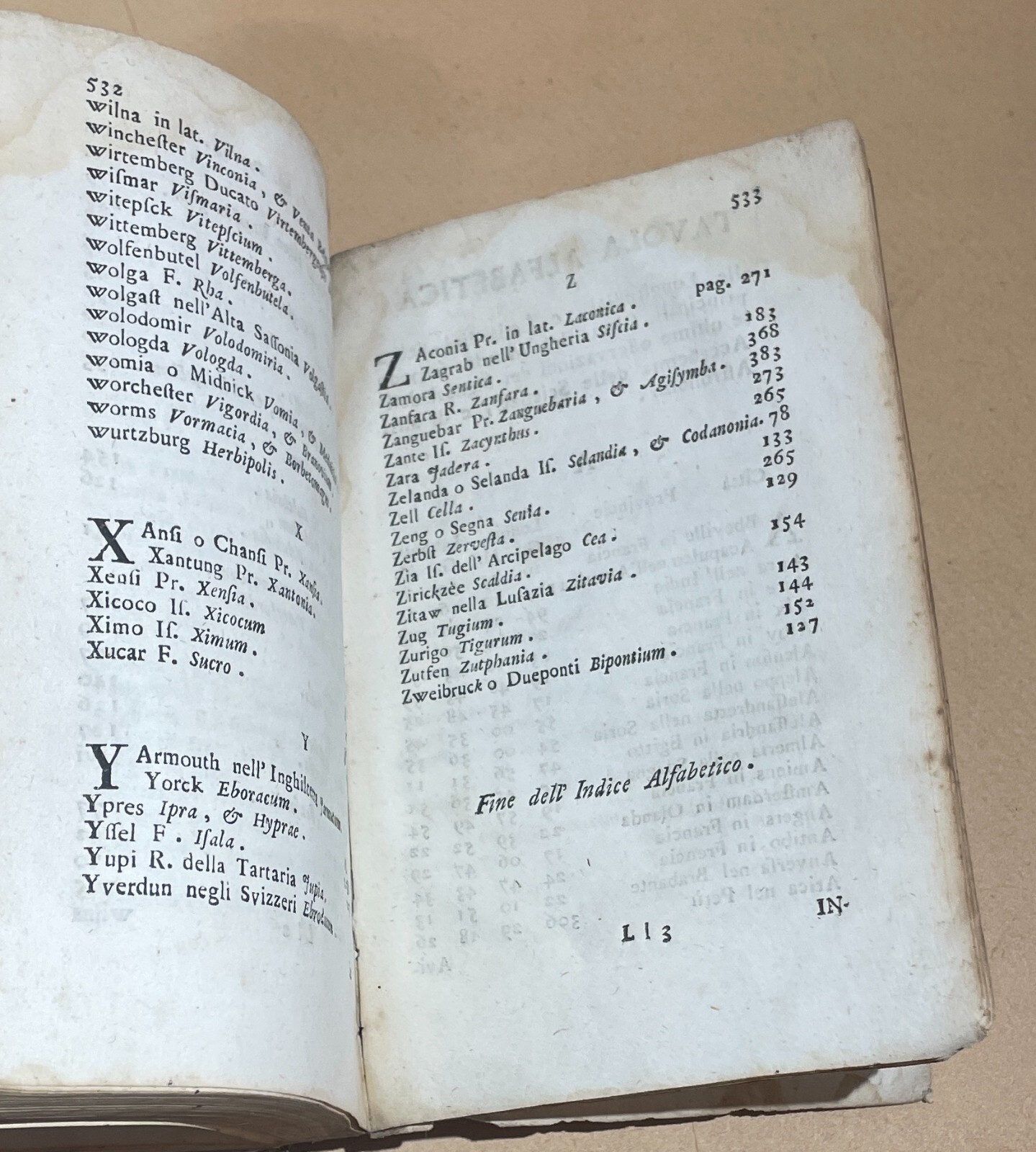 Geografia: Italia, Europa, America, Africa, Asia Sfera Armillare E Araldica, 1773