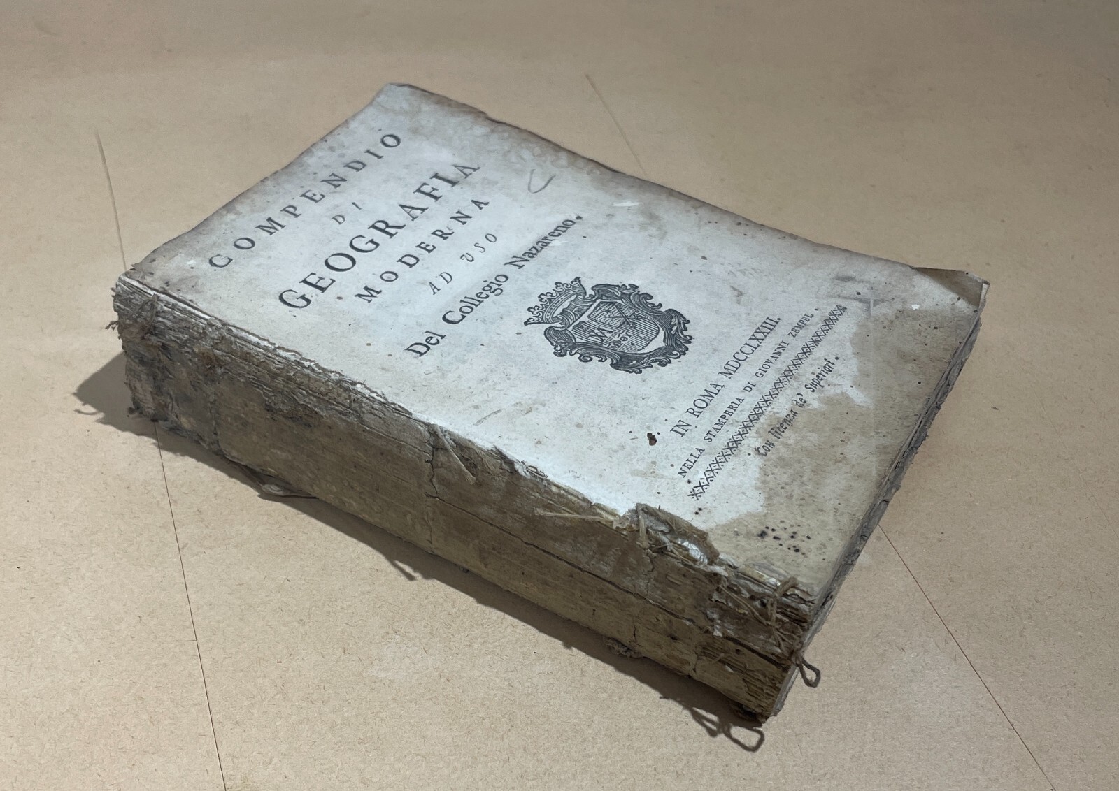 Geografia: Italia, Europa, America, Africa, Asia Sfera Armillare E Araldica, 1773