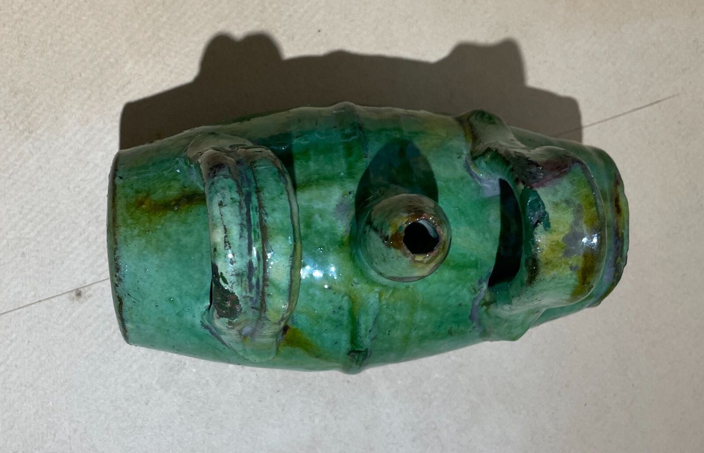 Arte Popolare: Artigianato Della Ceramica. Borraccia Da Collezione