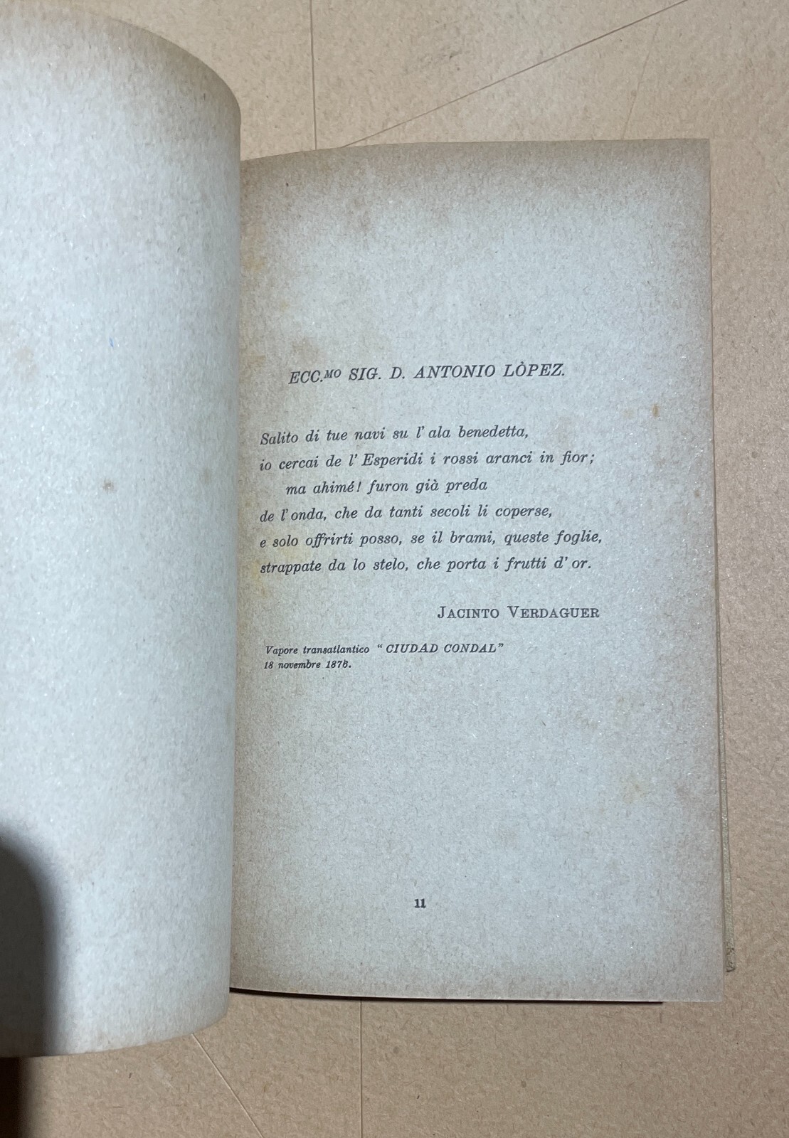 L'Atlantide. Poema Catalano Di Giacinto Verdaguer. Edizione Carabba (1916)