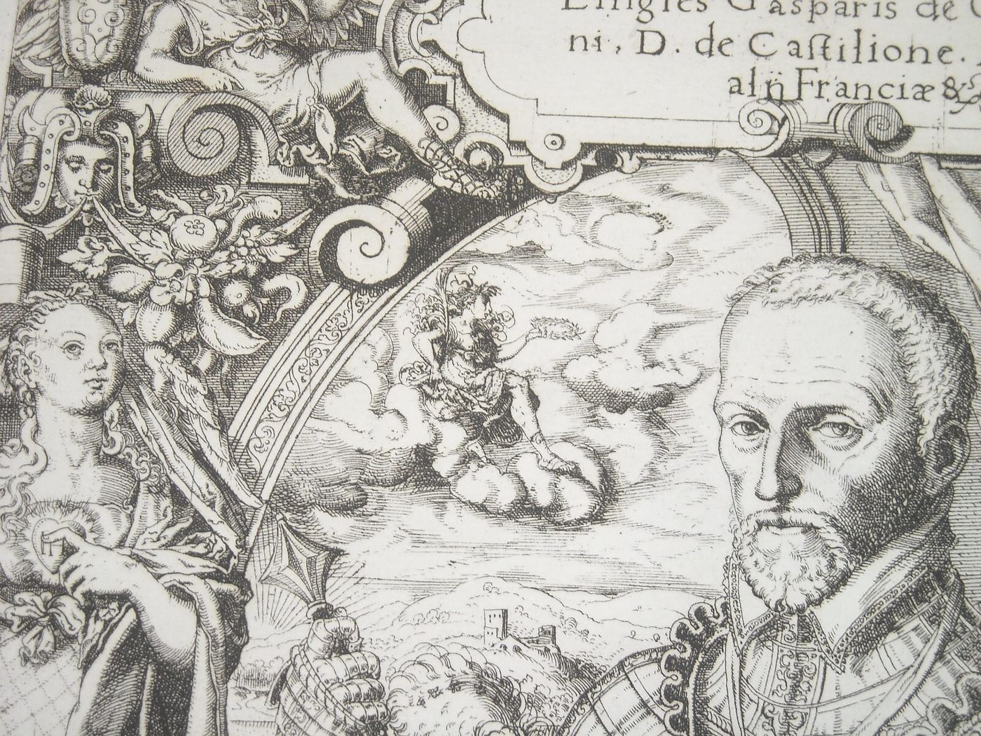 Nobiltà, Araldica, Militaria: Ritratto Artistico Di Gaspard De Coligny (Châtillon)