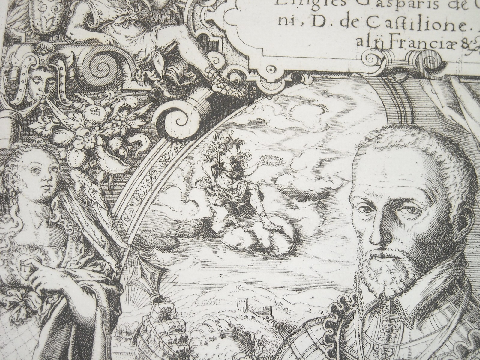 Nobiltà, Araldica, Militaria: Ritratto Artistico Di Gaspard De Coligny (Châtillon)