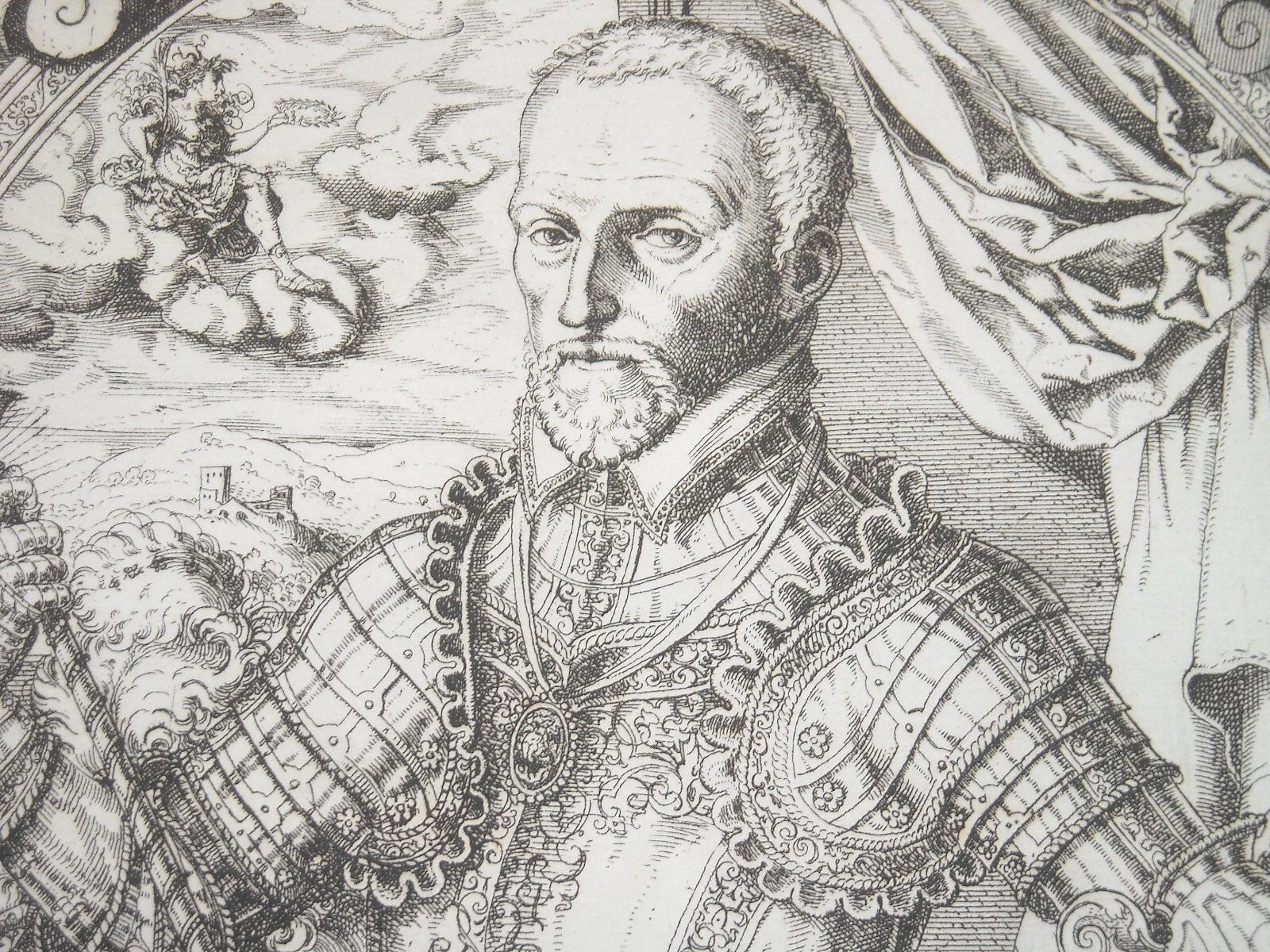 Nobiltà, Araldica, Militaria: Ritratto Artistico Di Gaspard De Coligny (Châtillon)