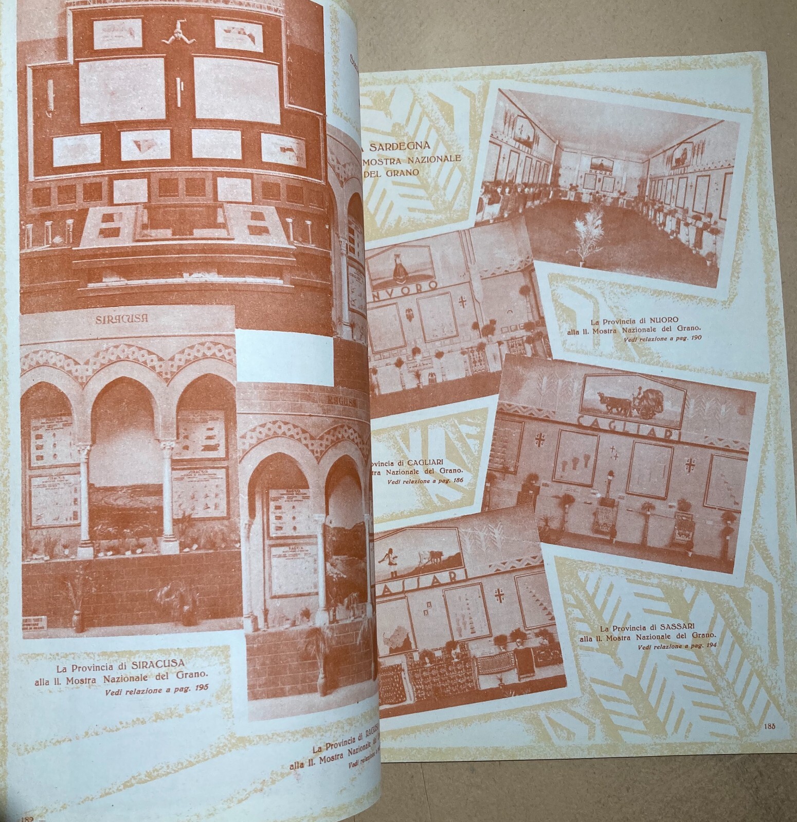 Agraria, Cerealicoltura: Mostra Nazionale Del Grano, 1932. Illustratissima Edizione.