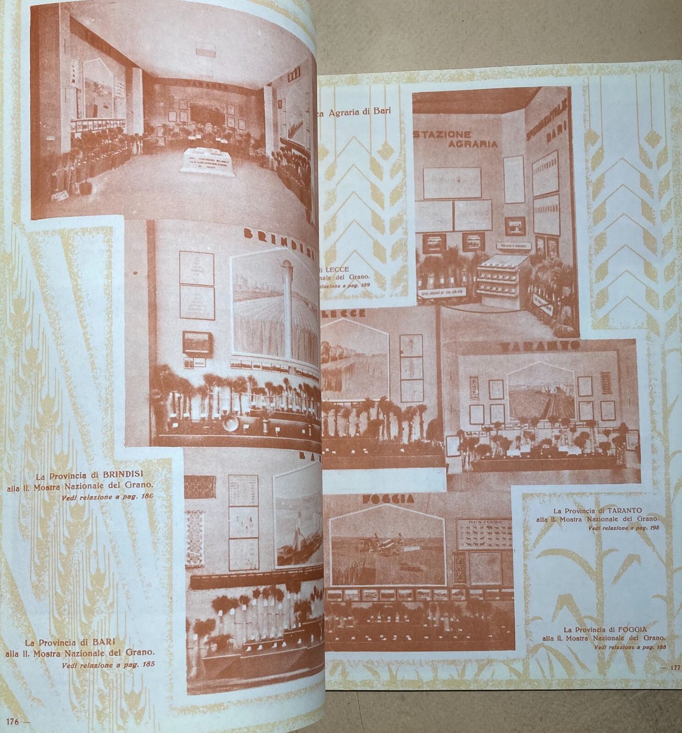 Agraria, Cerealicoltura: Mostra Nazionale Del Grano, 1932. Illustratissima Edizione.