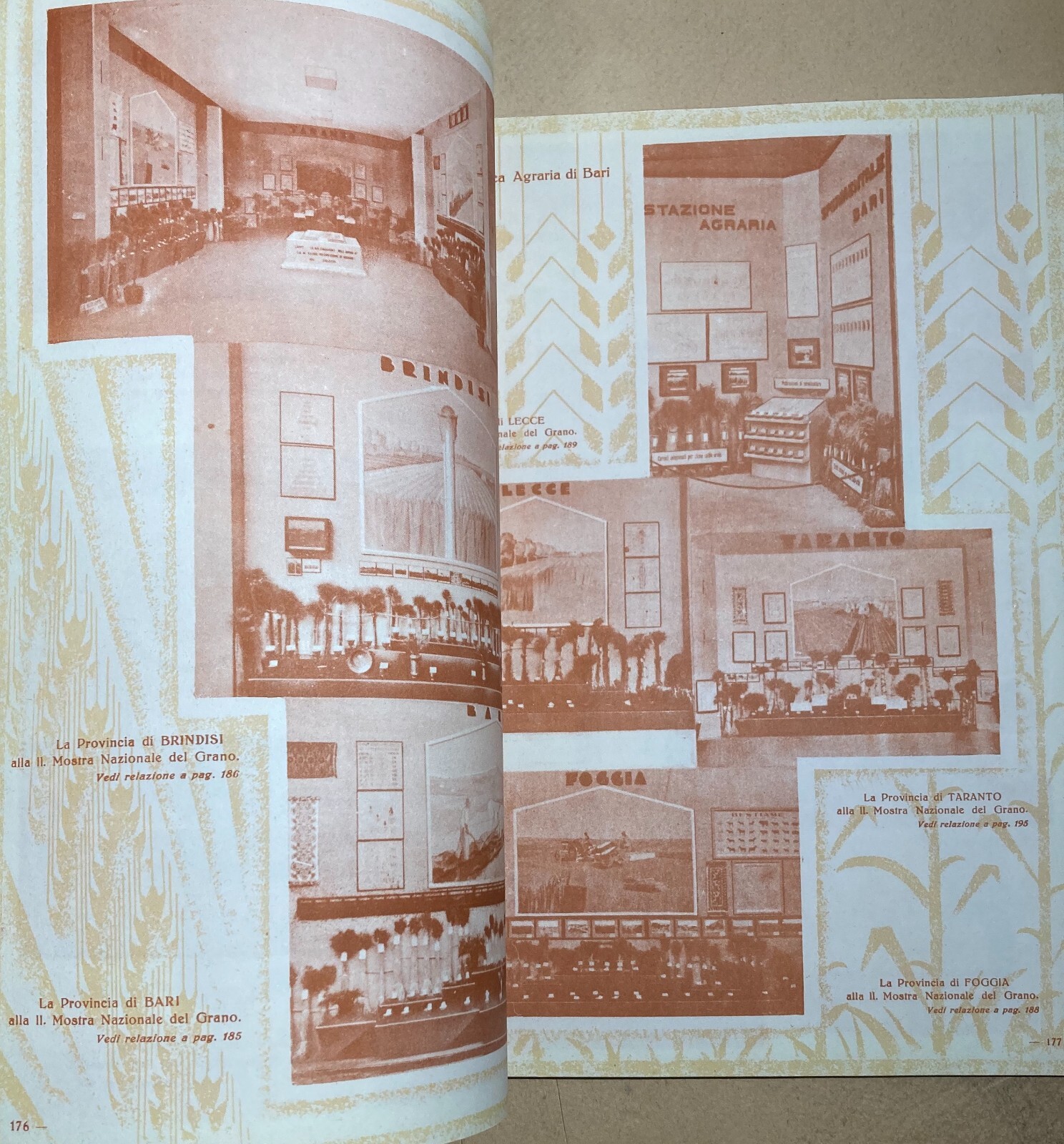 Agraria, Cerealicoltura: Mostra Nazionale Del Grano, 1932. Illustratissima Edizione.