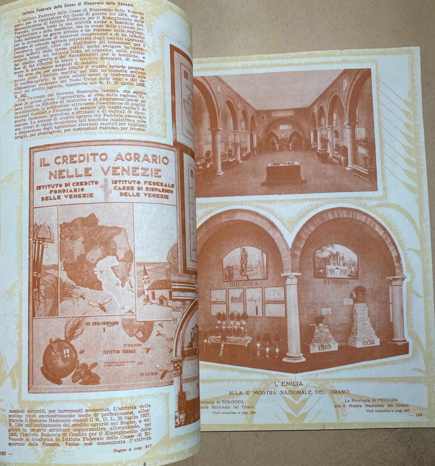 Agraria, Cerealicoltura: Mostra Nazionale Del Grano, 1932. Illustratissima Edizione.