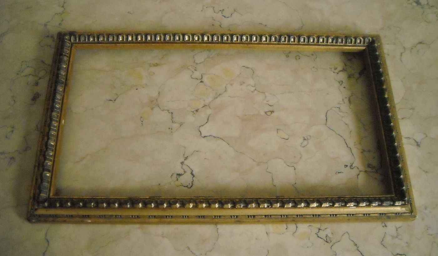 Cornice d'Epoca In Legno Dorato