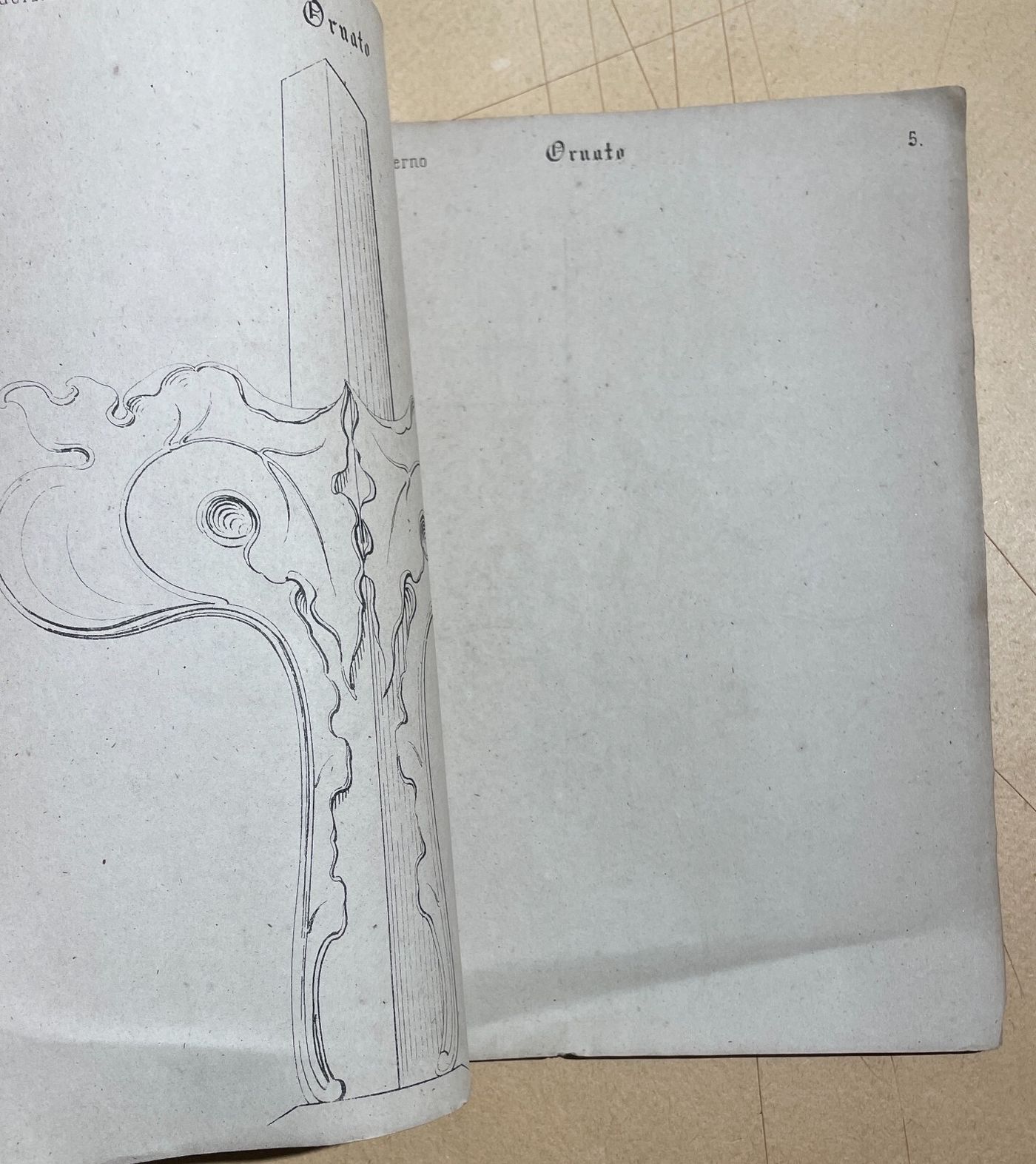 Il Giovine Artista: Esercizi Di Disegno E Ornato   Enrico Gamba, Torino