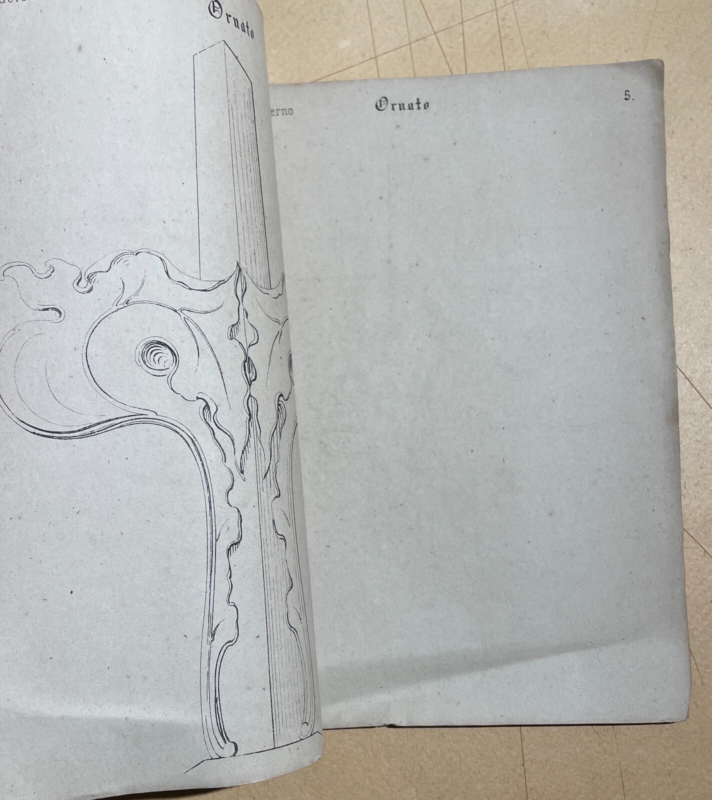 Il Giovine Artista: Esercizi Di Disegno E Ornato Enrico Gamba, Torino