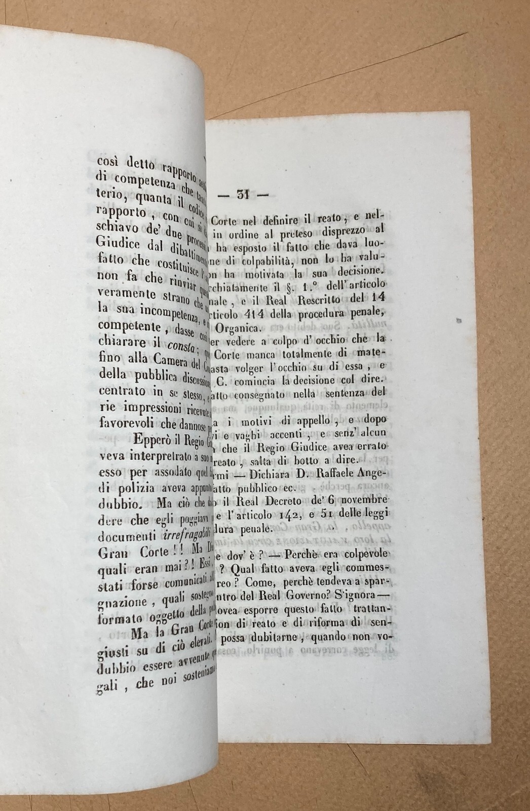 Napoli, Abruzzo, Roccaraso: Giuridica, Risorgimento, Possesso Di Carte Criminose, 1850