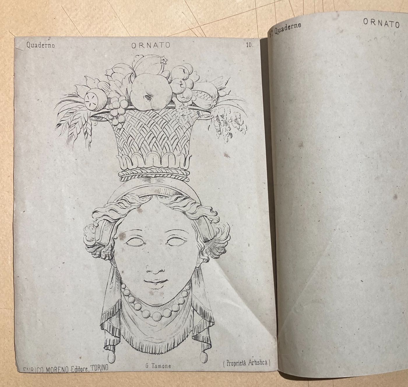 Esercizi Di Disegno: Il Giovine Artista. Gamba, Tamone. Torino, Accademia Albertina.