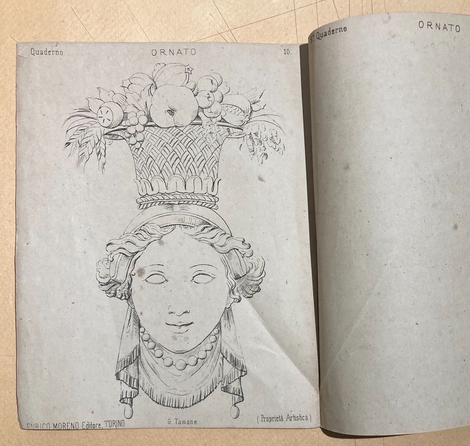 Esercizi Di Disegno: Il Giovine Artista. Gamba, Tamone. Torino, Accademia Albertina.