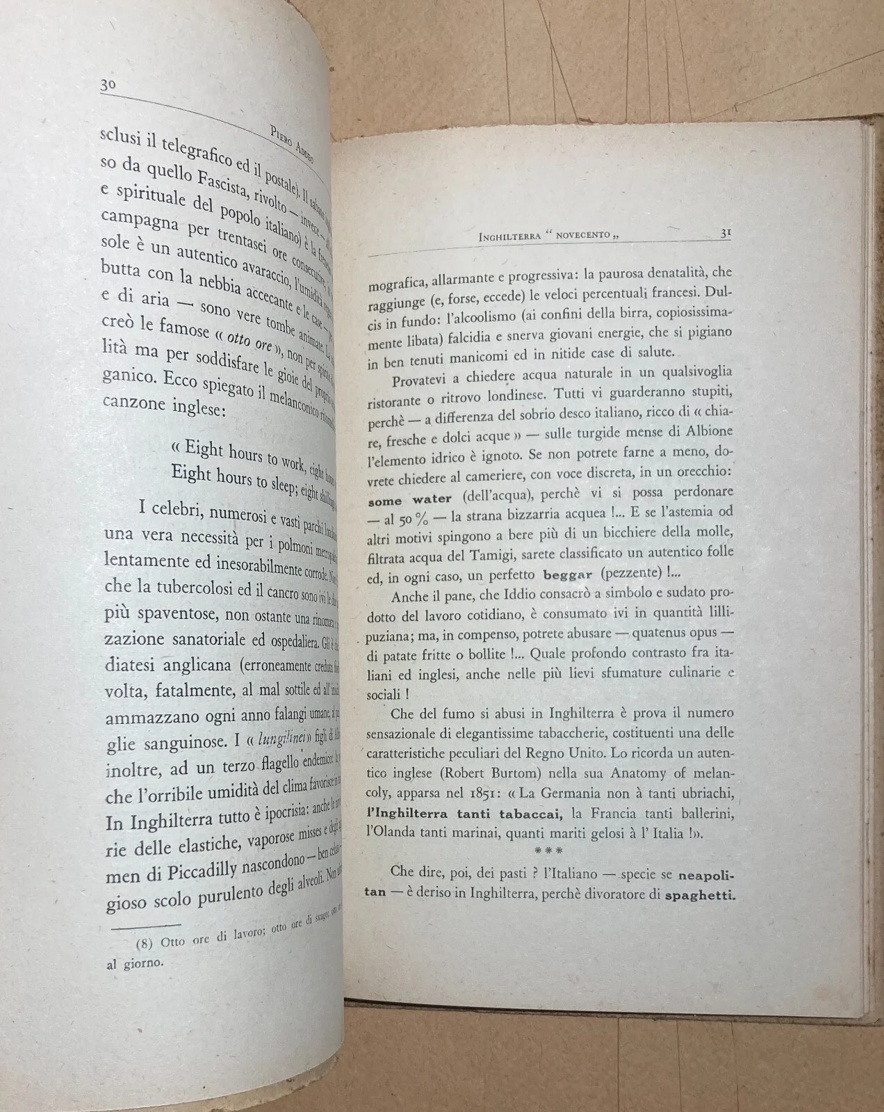 Piero Addeo, Albione. Napoli, la Nuovissima, 1936
