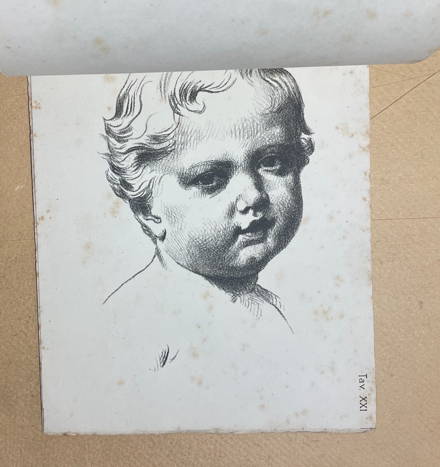 Arte: Ernesto Fontana, Antico Album Corso Di Disegno Figurato, Milano, Tensi