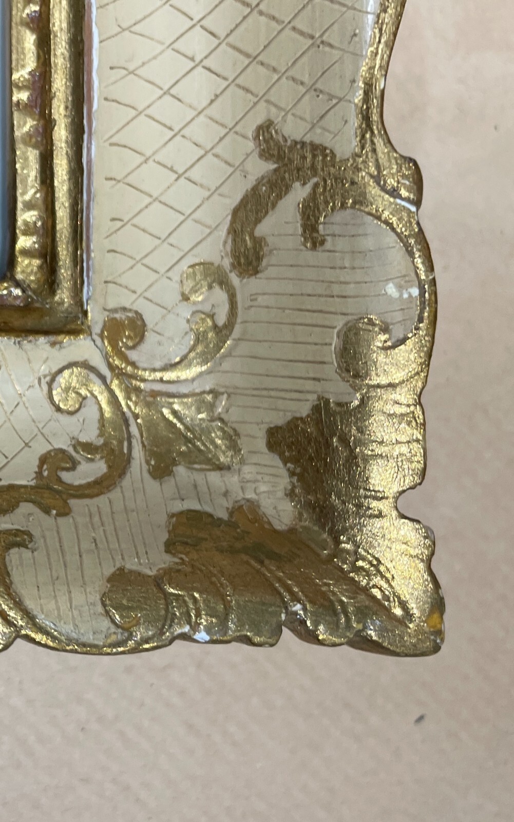 Cornice d'Epoca Decorativa Per Opere D'Arte, Disegni, Stampe E Foto